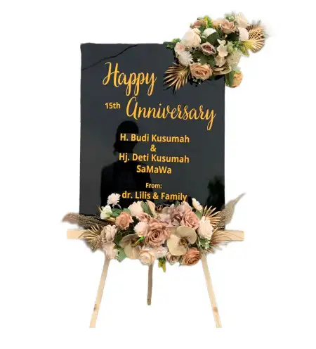 Papan Bunga Akrilik Tampirkulon